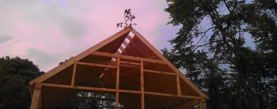 Timber Frame Barn Bibb County GA